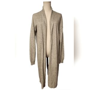 H&M Long Grey Cardigan Sweater
